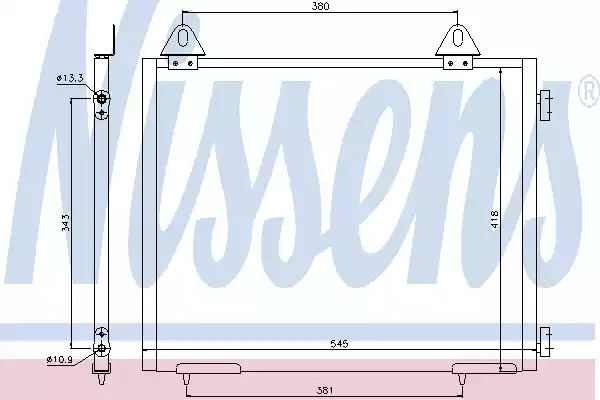 Конденсатор NISSENS 94327