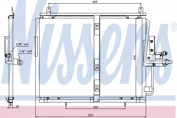 Конденсатор NISSENS 94377