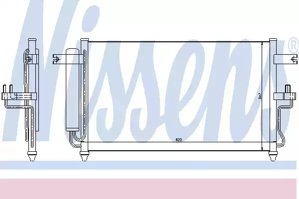 Конденсатор NISSENS 94453