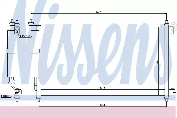 Конденсатор NISSENS 94621