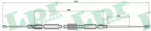 Трос LPR C0714B (C0714B)