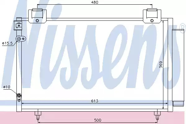 Конденсатор NISSENS 94730