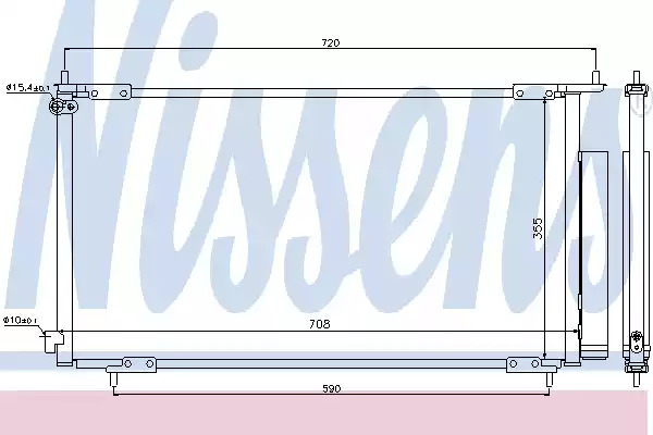 Конденсатор NISSENS 94772