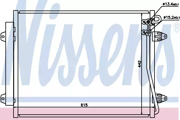 Конденсатор NISSENS 94832