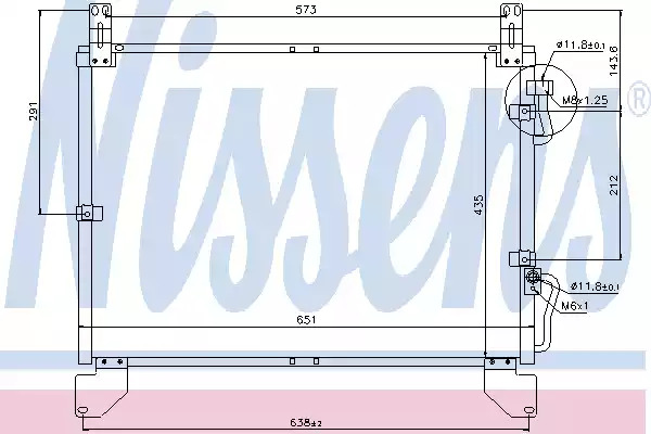 Конденсатор NISSENS 94861