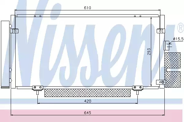 Конденсатор NISSENS 94885