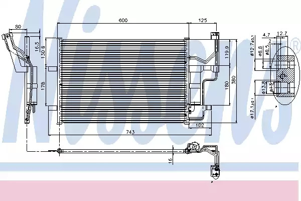 Конденсатор NISSENS 94902