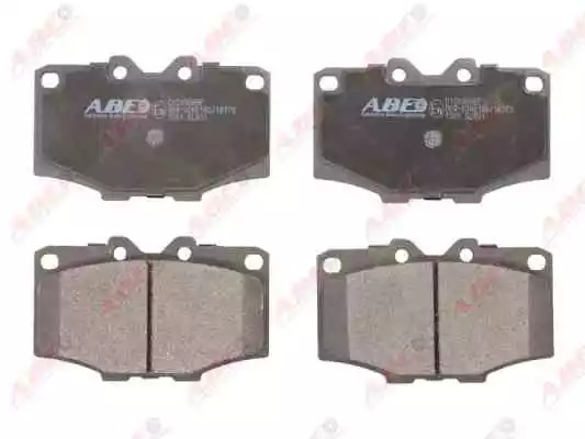 Комплект тормозных колодок ABE C12036ABE