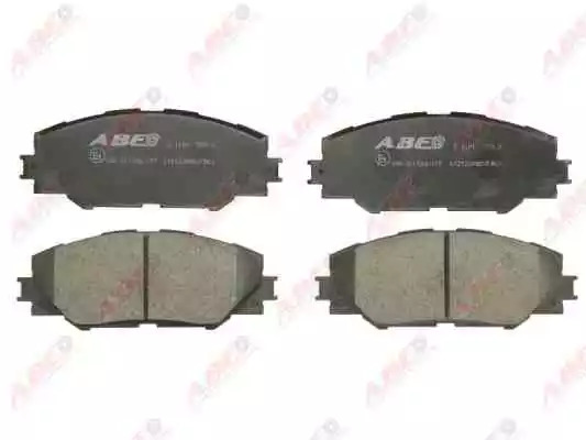 Комплект тормозных колодок ABE C12122ABE