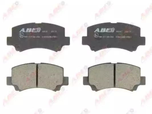 Комплект тормозных колодок ABE C18002ABE