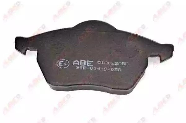 Комплект тормозных колодок ABE C1A022ABE