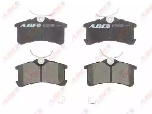 Комплект тормозных колодок ABE C22021ABE