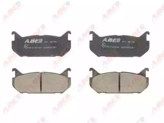 Комплект тормозных колодок ABE C23007ABE