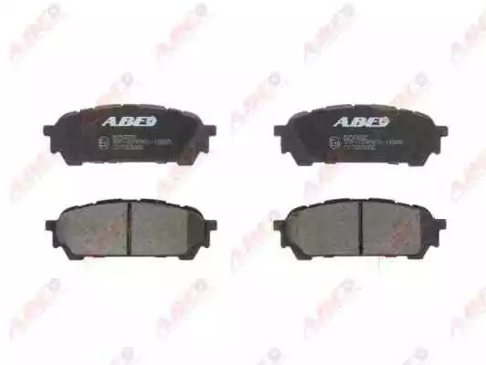Комплект тормозных колодок ABE C27003ABE