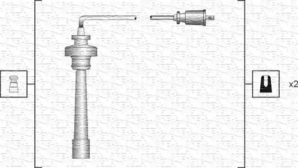 Комплект электропроводки MAGNETI MARELLI 941318111192 (MSK1192)