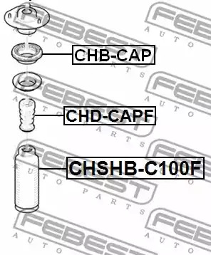 Подшипник FEBEST CHB-CAP