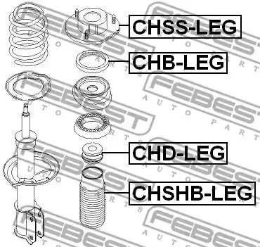 Подшипник FEBEST CHB-LEG