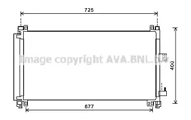 Конденсатор AVA QUALITY COOLING CN5273D