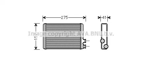 Теплообменник AVA QUALITY COOLING CNA6305