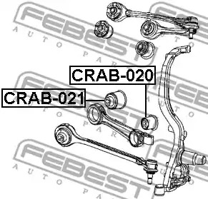 Подвеска FEBEST CRAB-020