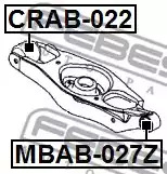 Подвеска FEBEST CRAB-022