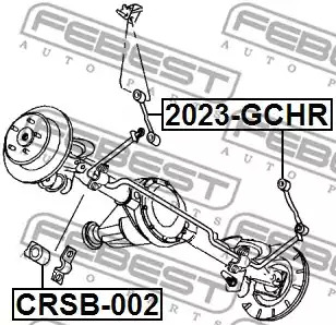 Подвеска FEBEST CRSB-002