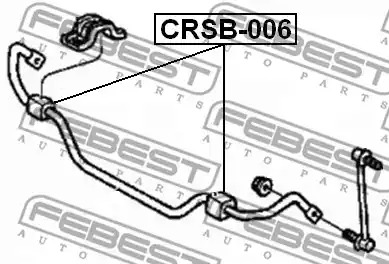 Подвеска FEBEST CRSB-006