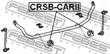 Подвеска FEBEST CRSB-CARII