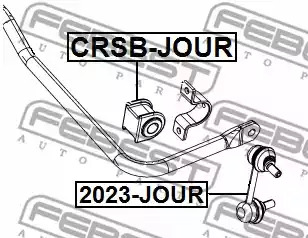 Подвеска FEBEST CRSB-JOUR