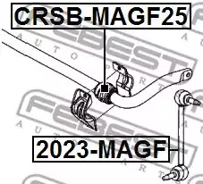 Подвеска FEBEST CRSB-MAGF25