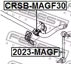 Подвеска FEBEST CRSB-MAGF30