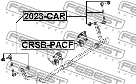 Подвеска FEBEST CRSB-PACF