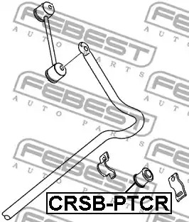 Подвеска FEBEST CRSB-PTCR