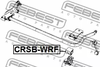 Подвеска FEBEST CRSB-WRF