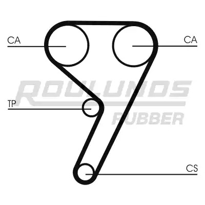 Ременный комплект CONTITECH CT881K6 (CT 881, CT 881 K6)