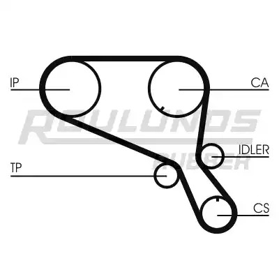 Ремень CONTITECH CT952 (CPPN 1124 9,525M 30, CT 952)