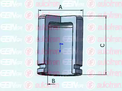 Поршень AUTOFREN SEINSA D025434