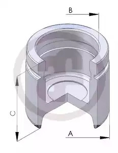 Поршень AUTOFREN SEINSA D02563