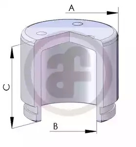 Поршень AUTOFREN SEINSA D02572