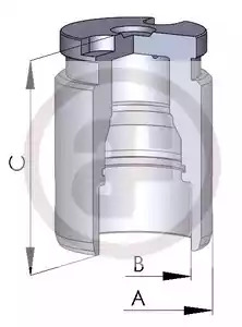 Поршень AUTOFREN SEINSA D02594