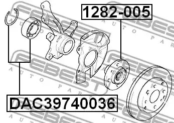 Подшипник FEBEST DAC39740036