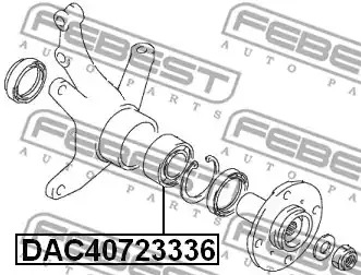 Подшипник FEBEST DAC40723336