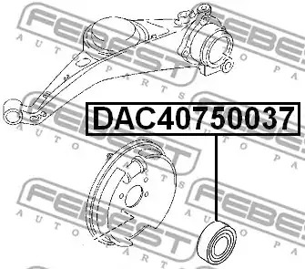 Подшипник FEBEST DAC40750037