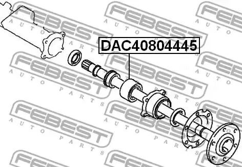 Подшипник FEBEST DAC40804445