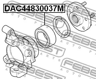 Подшипник FEBEST DAC44830037M