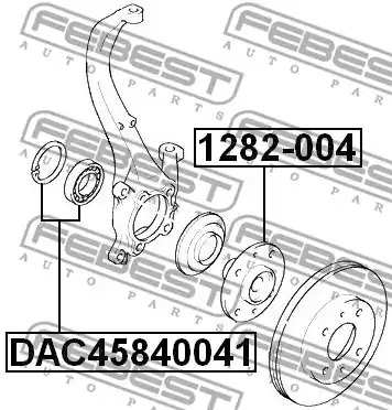 Подшипник FEBEST DAC45840041