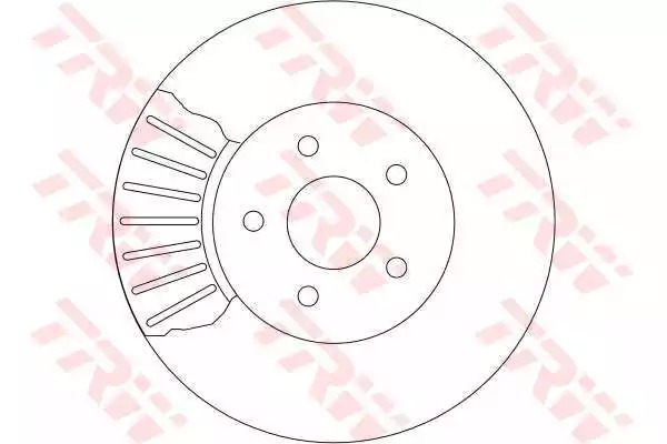 Тормозной диск TRW DF4147