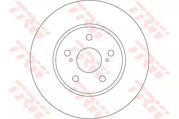 Тормозной диск TRW DF4204