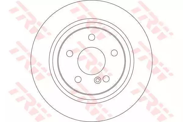 Тормозной диск TRW DF4270