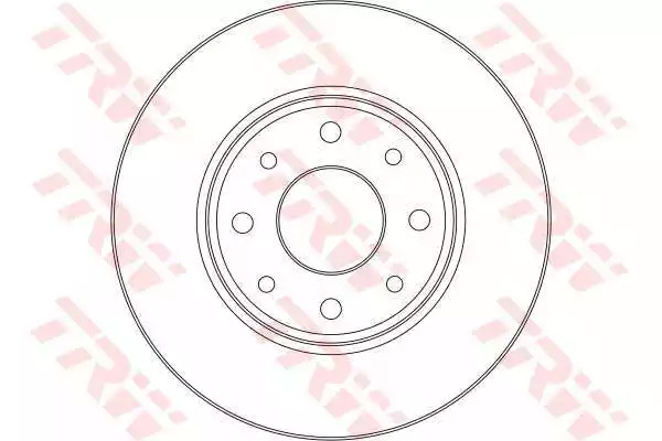 Тормозной диск TRW DF4379